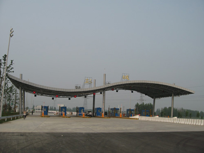 无锡收费站网架